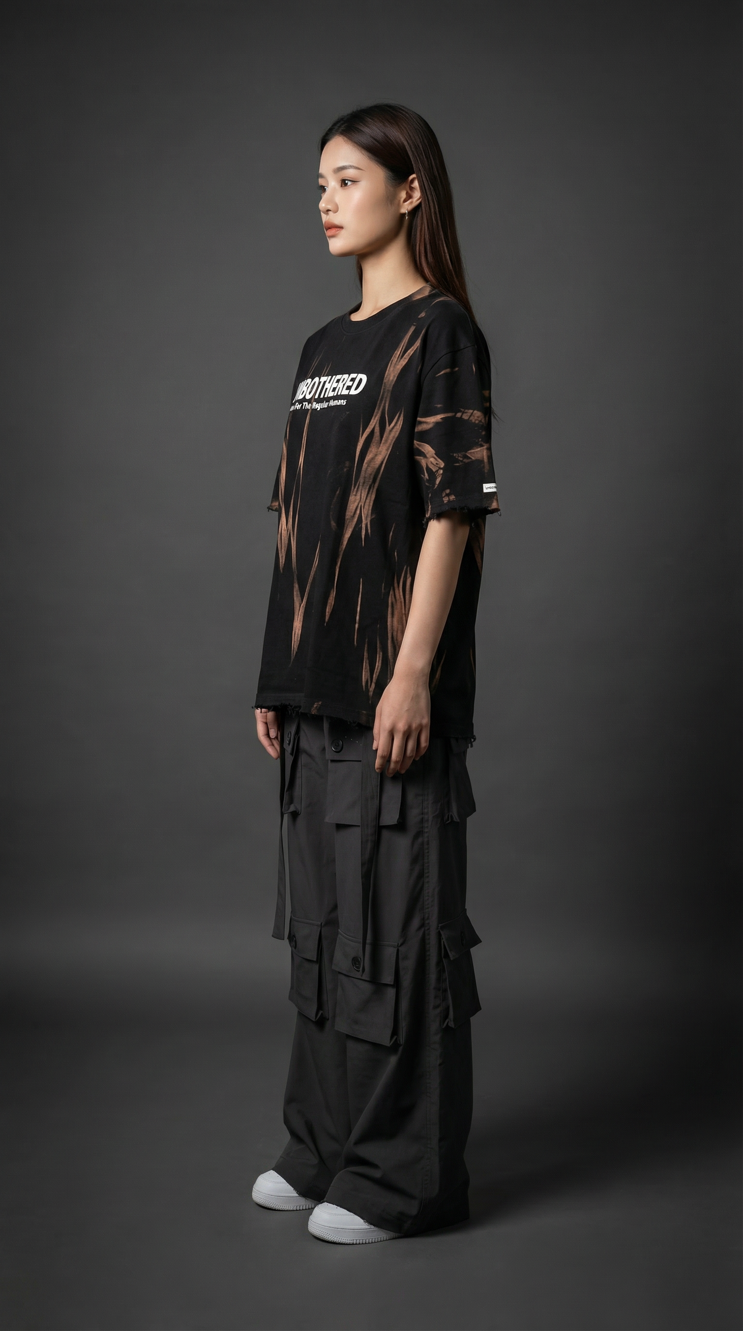 Molten Ash Tee - Black Stonewashed