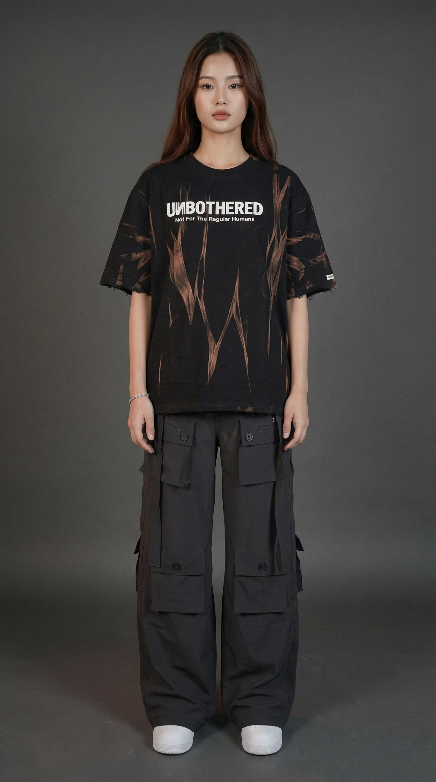 Molten Ash Tee - Black Stonewashed