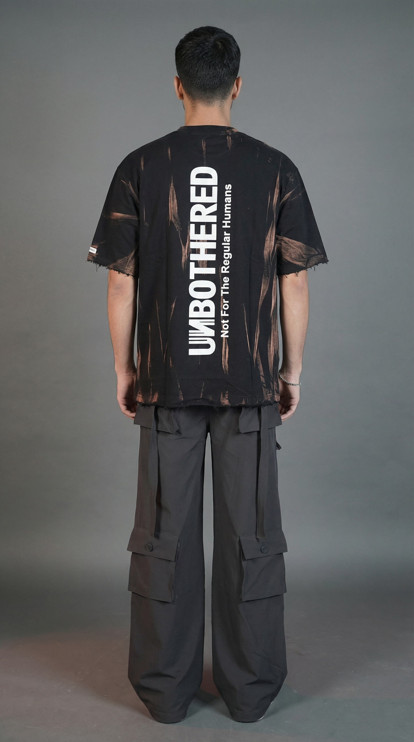 Molten Ash Tee - Black Stonewashed