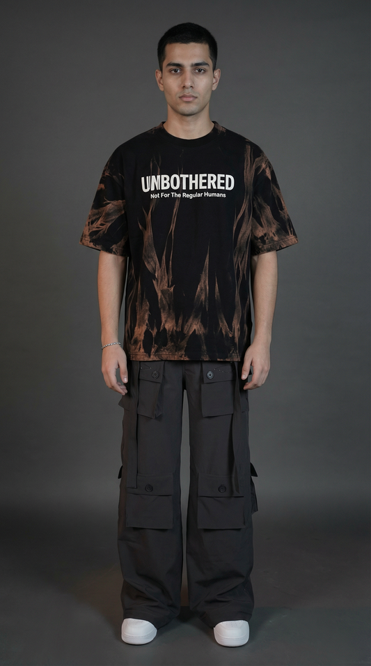 Molten Ash Tee - Black Stonewashed