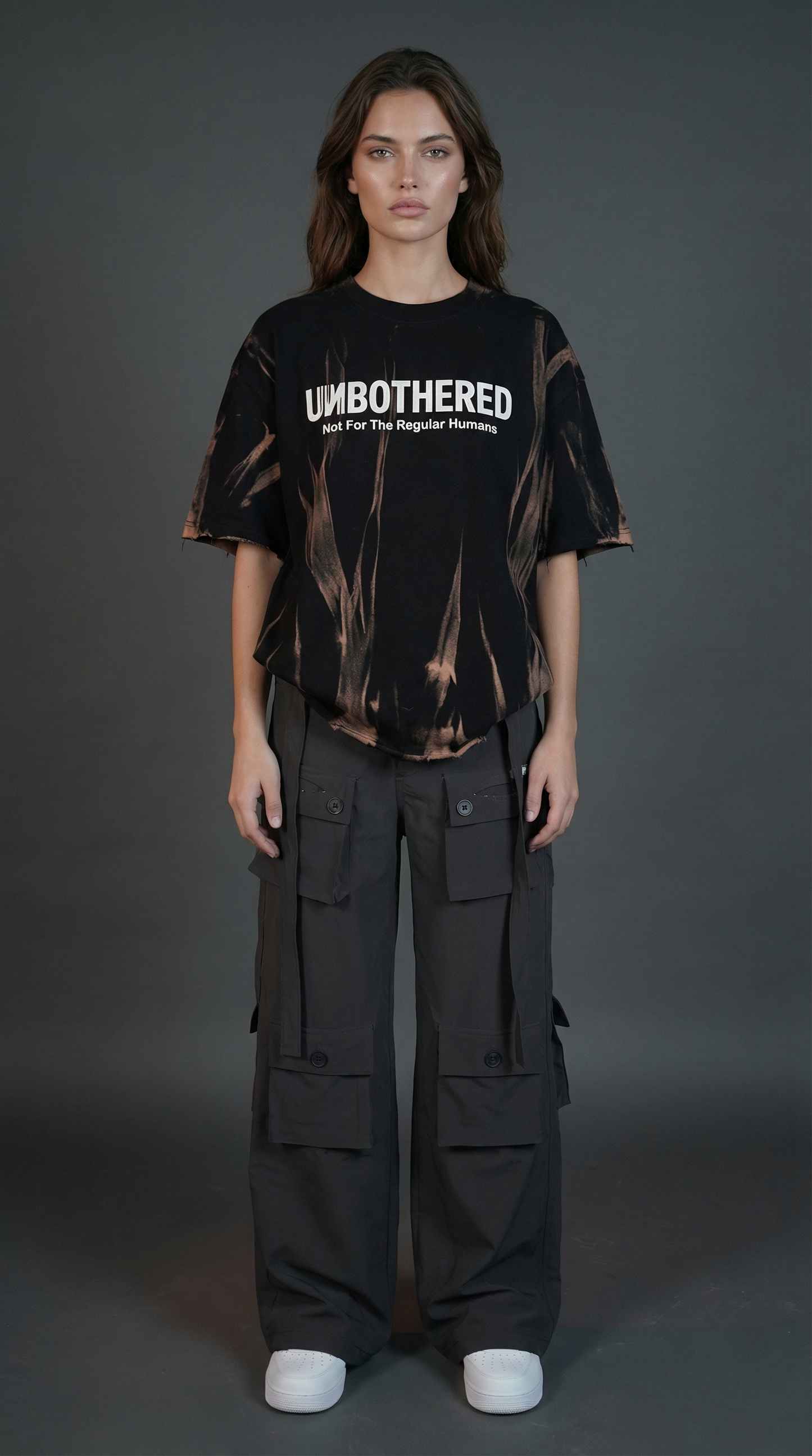 Molten Ash Tee - Black Stonewashed