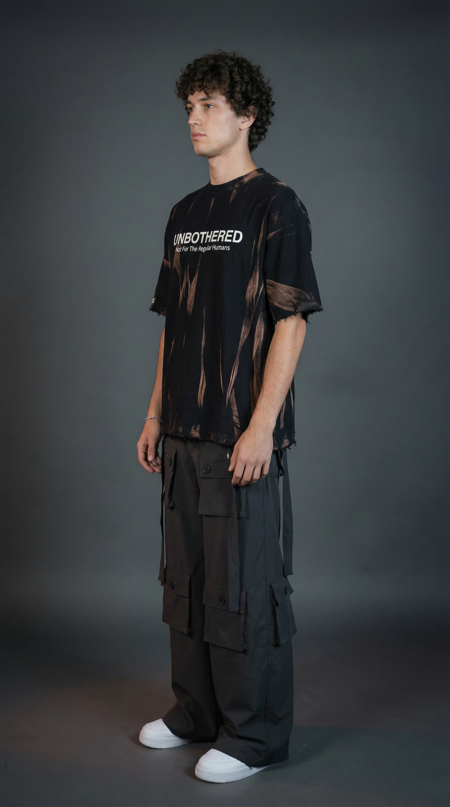 Molten Ash Tee - Black Stonewashed